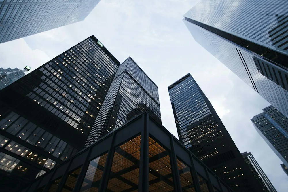 Mexico City skyline business district